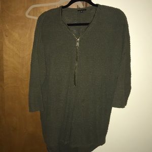 Olive green sweater